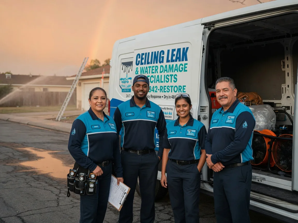 Ceiling Leak Cleanup company in Enloe, TX